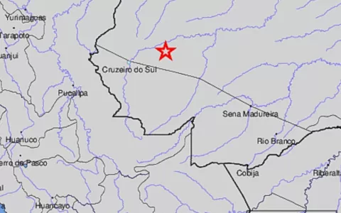 Região Norte do país registra maior tremor de terr