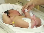 Bebê gigante nasce em maternidade no estado de Ser