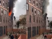 Incêndio em Nova York deixa 19 mortos, nove deles 