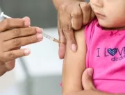 Vacinação de crianças contra sarampo e influenza c