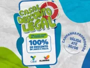 Campanha “Casal Desconto Legal” oferece 100% de de