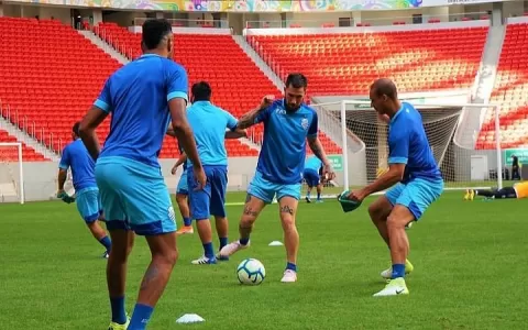 CSA treina no Mané Garrincha e encerra preparação 