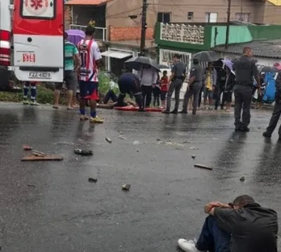 Pancadaria entre torcedores do São Paulo e Corinth