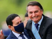 Descontente com Mourão, Bolsonaro exclui vice de r