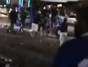 Com a vitória do CSA no Campeonato Alagoano 2019, alguns torcedores azulinos foram contidos com Spray Pimenta ao comemorar nas ruas da  antiga Avenida Amélia Rosa, na Jatiúca, na noite desse domingo (21). que acabou em correria 
