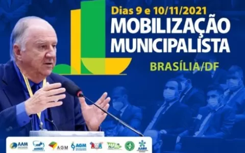 CNM convoca mobilização municipalista em Brasília 