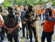 Defesa Civil coordena simulado nos bairros atingid