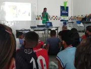 Educação ambiental: Ação chega à Escola Municipal Zumbi dos Palmares, no Clima Bom