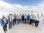 Prefeito JHC e ministro do Turismo visitam novo terminal de embarque do Porto de Maceió