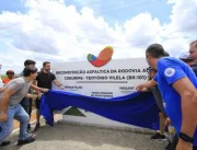 Paulo Dantas participa de inauguração e entrega de equipamentos em Teotônio Vilela