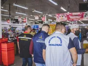 Prefeitura de Maceió fiscaliza supermercado e apre