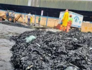 Mutirão de limpeza retira 25 toneladas de lixo do 