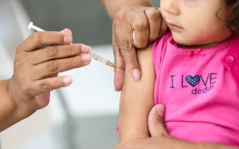 Vacinação contra sarampo está abaixo da meta, diz 