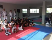 Rotam promove aulas de artes marciais para criança