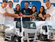 Governador entrega caminhões-pipa do Programa Fortalece Alagoas em Santana do Ipanema