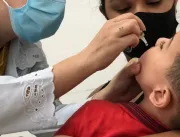 Maceió suspende temporariamente vacinação oral contra a poliomielite