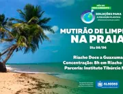 Ação da Semarh faz limpeza de praias de Alagoas na quinta-feira (8)