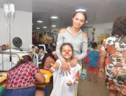 Pequenos pacientes se emocionam em festa do Dia das Crianças na Pediatria do HGE