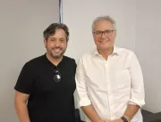 Renan Calheiros se reuniu na segunda-feira (06), com o empresário e jornalista GG Sampaio