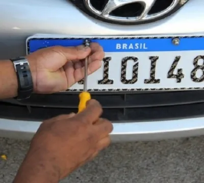 Detran Alagoas recomenda que placas de veículos de
