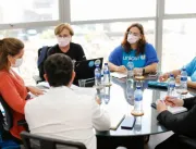 Conselheira Renata Calheiros recebe visita de representantes do Unicef Nordeste