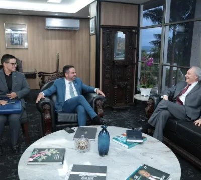 Paulo Dantas se reúne com ministro Lewandowski e r