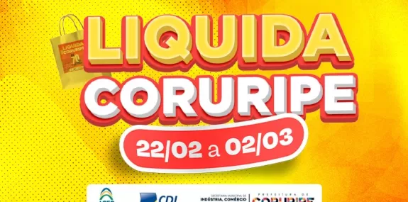 Liquida Coruripe têm descontos de até 70% 