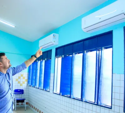 Em meio à onda de calor Seduc investe em climatização de escolas estaduais