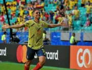 Colômbia vence Paraguai e garante 100% na Copa Amé