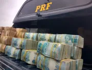 PRF apreende R$ 2,5 milhões na Régis Bittencourt