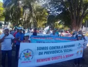 Trabalhadores rurais protestam contra Reforma da P