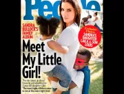 Sandra Bullock adotou uma menina de três anos
