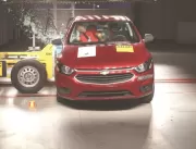 Chevrolet Onix melhora nota em teste de colisão