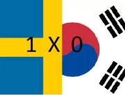 Suécia bate a Coreia do Sul e pressiona a Alemanha