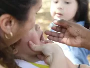 1,6 mil crianças ainda não foram vacinadas