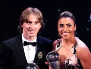 Modric e Marta são eleitos os melhores do mundo