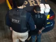 PRF apreende 10 kg de cocaína escondidos em carro 