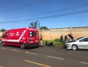 Motociclista morre em grave acidente no bairro Can