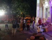 Capoeiristas de Uberlândia protestam contra projet