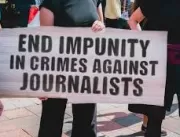 Unesco: 85% dos assassinatos de jornalistas perman