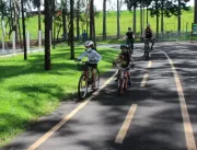 Pista do Parque do Sabiá é opção para ciclismo