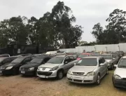 Polícia Civil realiza leilão com 1.500 veículos em