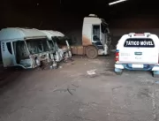 Polícia encontra carga de soja e caminhões roubado