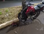 Colisão entre motocicletas deixa duas pessoas feri