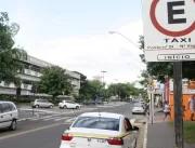 Taxistas de Uberlândia já podem usar a faixa exclu