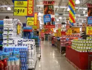 Vendas nos supermercados caem 2,16% em maio, segun