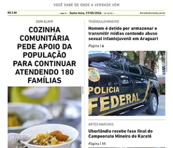 Diário de Uberlândia - Sexta-Feira - (17/05/2024)