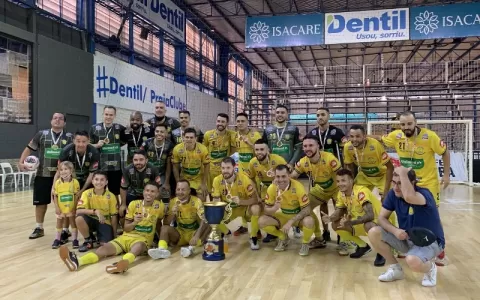 Praia Clube conquista Campeonato Mineiro de Futsal