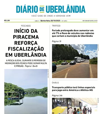 Diário de Uberlândia - Quinta-Feira - (02/11/2023)