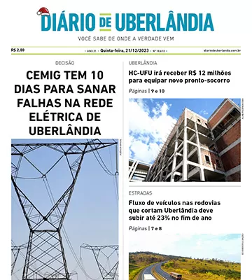 Diário de Uberlândia - Quinta-Feira - (21/12/2023)